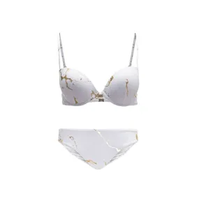 Bikini EA7 Emporio Armani 911026 2R410 Color Blanco y Oro