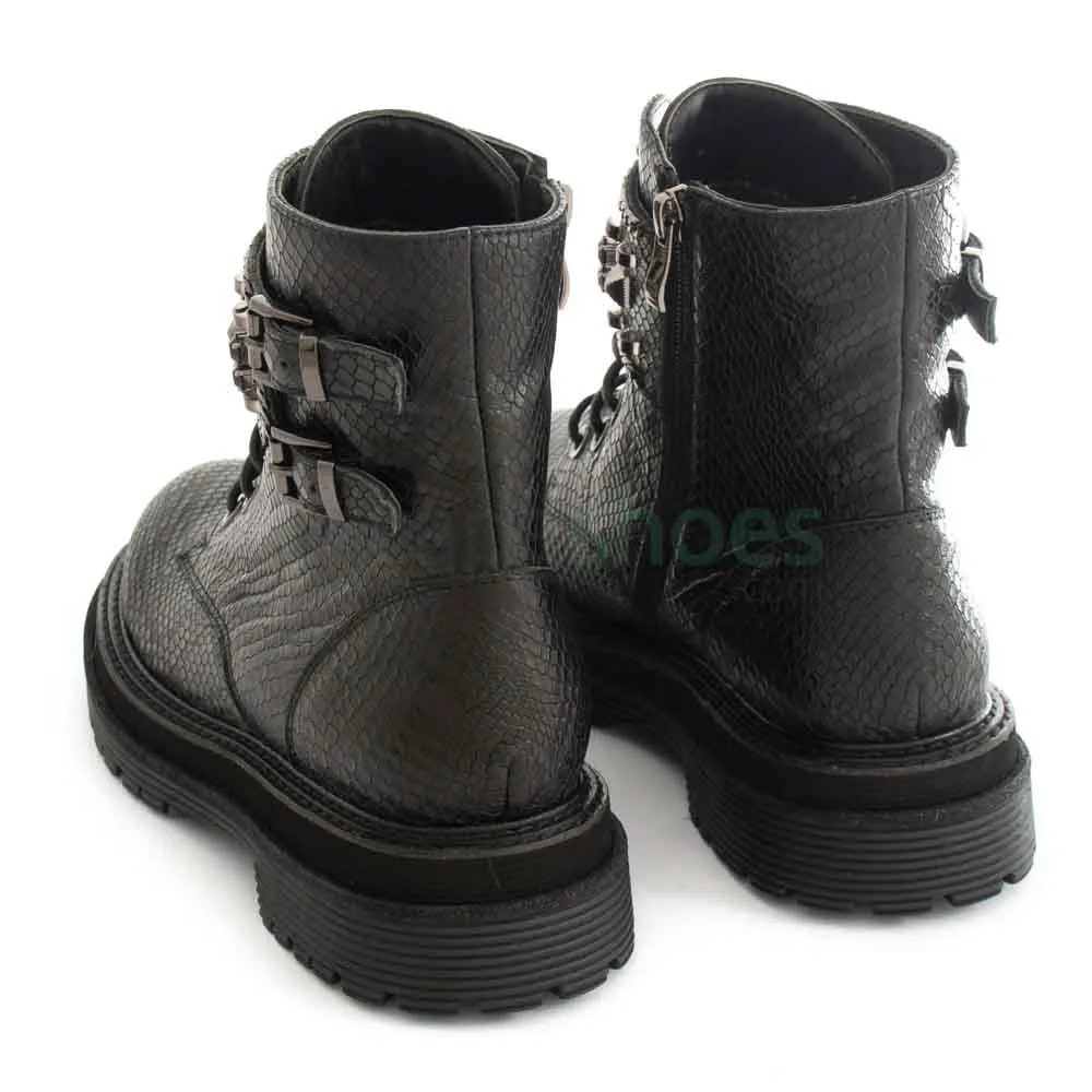 Botins ALMA EN PENA Cobra Black I21503