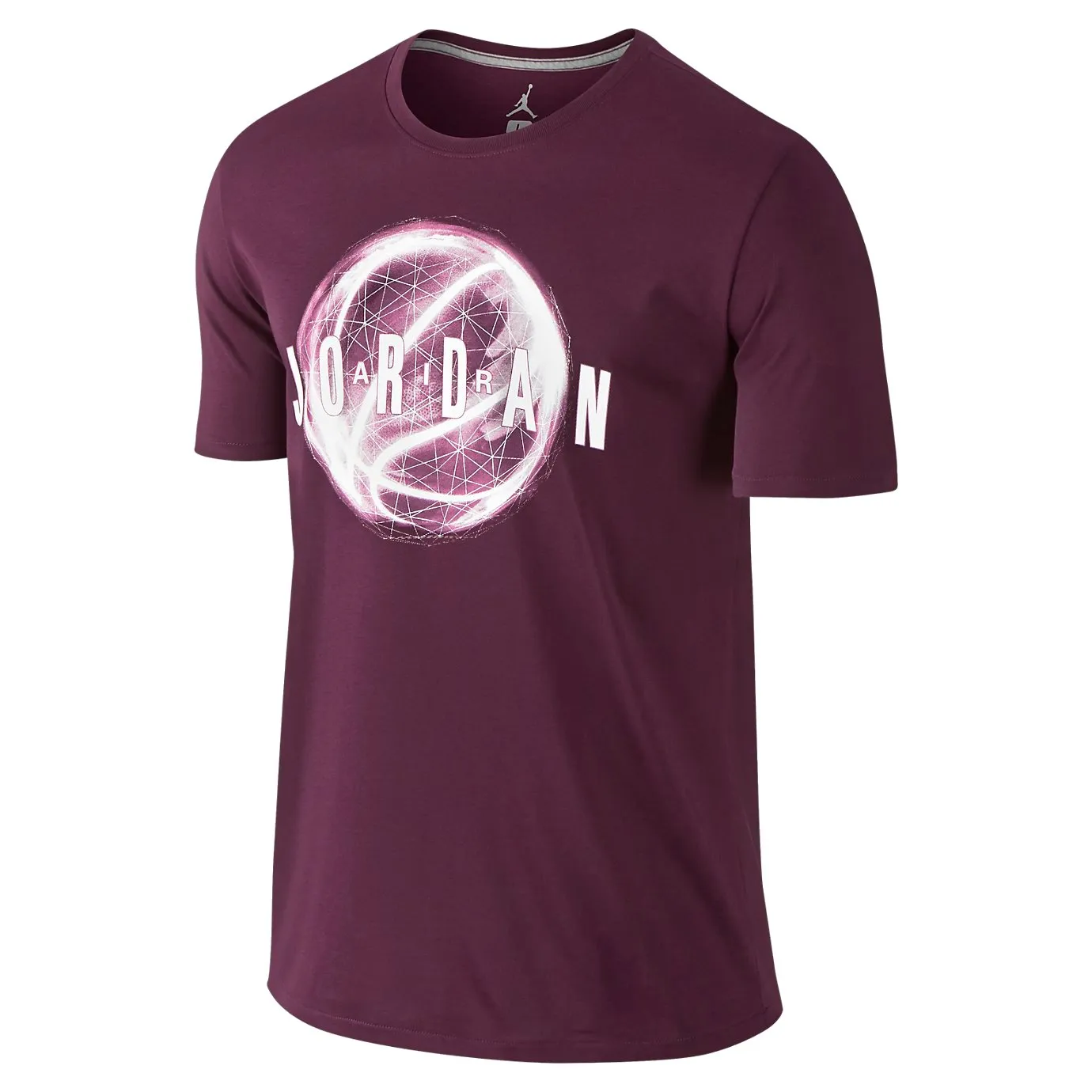 CAMISETA AIR JORDAN DRIFIT BASKETBALL (637/BURDEOS/BLANCO)