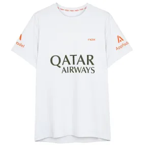 Camiseta Nox Agustin Tapia Sponsors AT10 Blanco 2024 | Nox