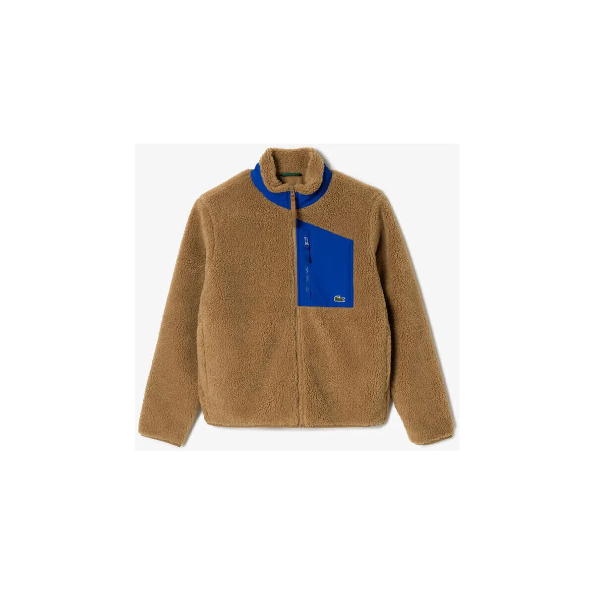CHAQUETA FELPA  MARRóNAZUL