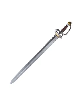 Espada lazo Renacentista látex, 85 cms.
