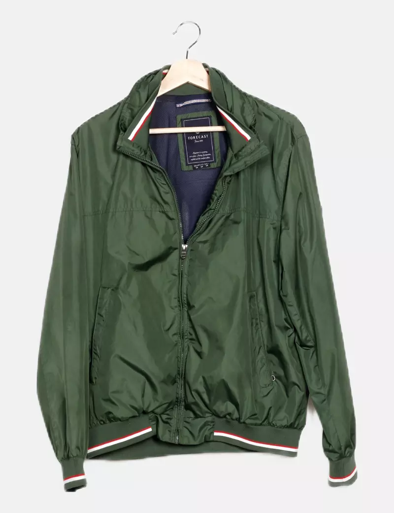 Forecast Chaqueta verde casual