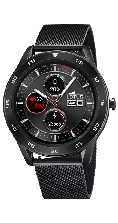 Lotus Smart Gris Correa de Acero 50010/1