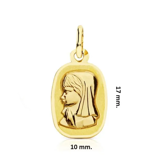 Medalla Oro 9kt