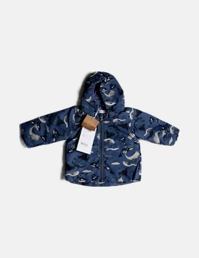 Name it Chaqueta azul estampada