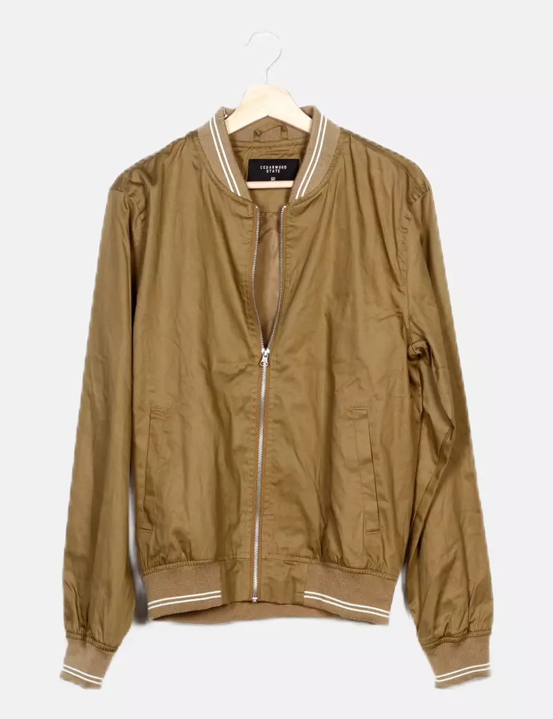 Primark Chaqueta fina camel