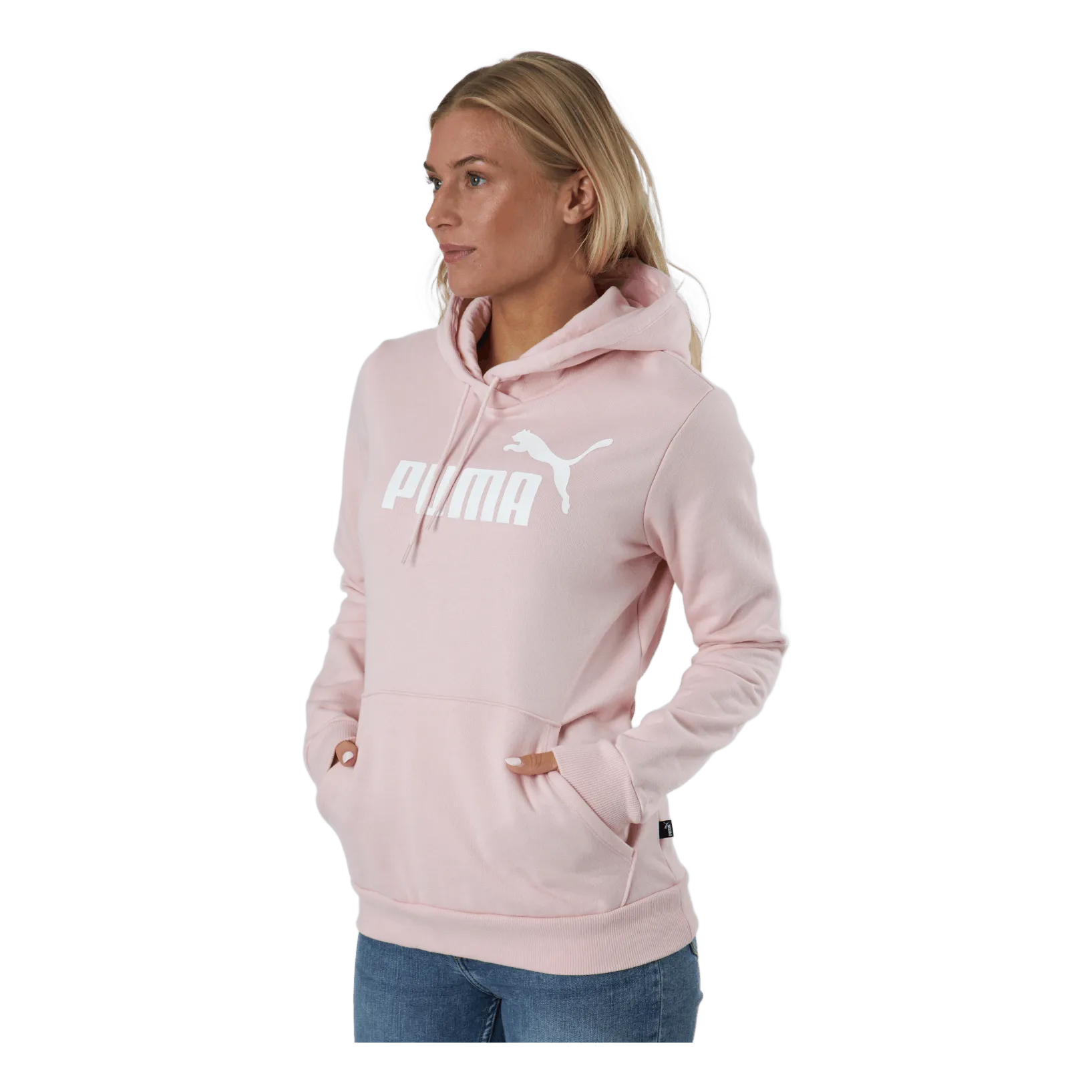 Puma Ess Logo Hoodie Fl (s) Lotus