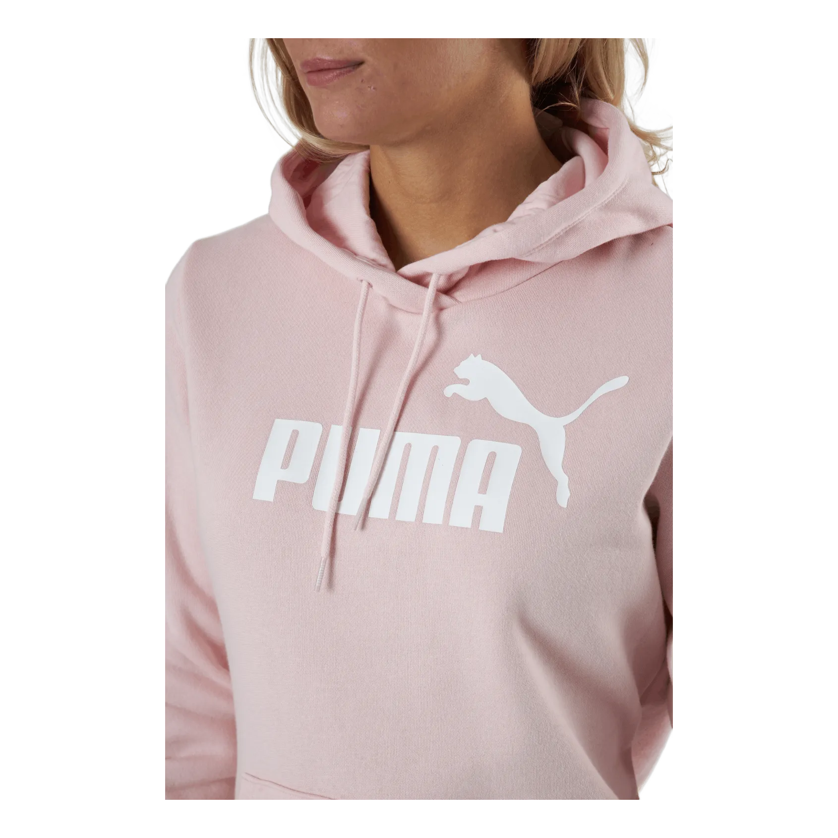 Puma Ess Logo Hoodie Fl (s) Lotus