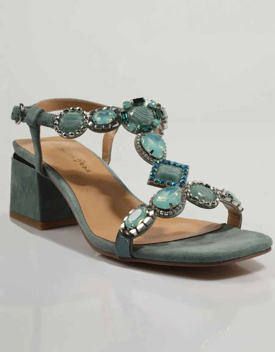  sandals ALMA EN PENA 306 en Green 82413