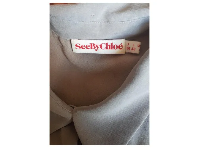 See by Chloé Vestidos Gris 