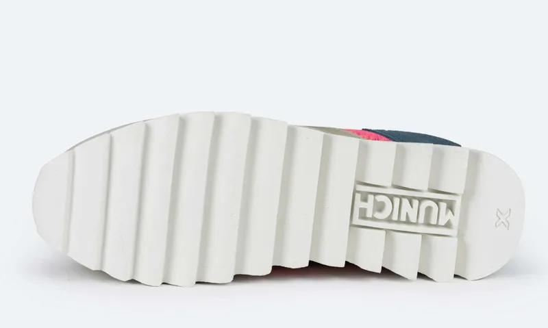 Sneakers Munich NOOVA 06 textil fucsia