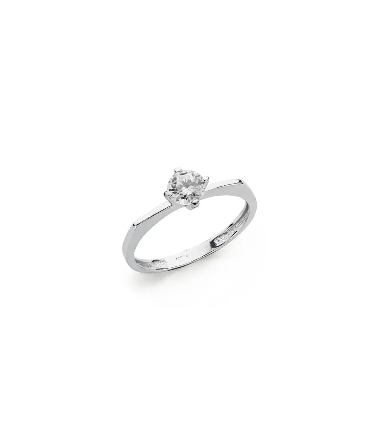 Solitario blanco Sarzona 18 Ktes