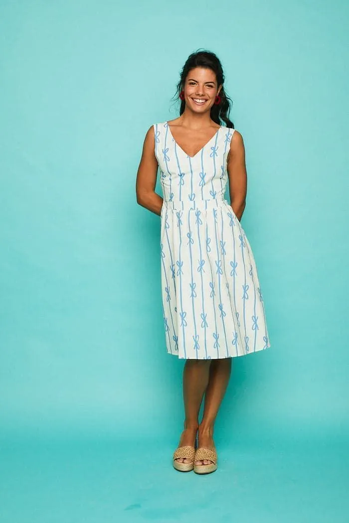Vestido corto nube blanco (Smile)