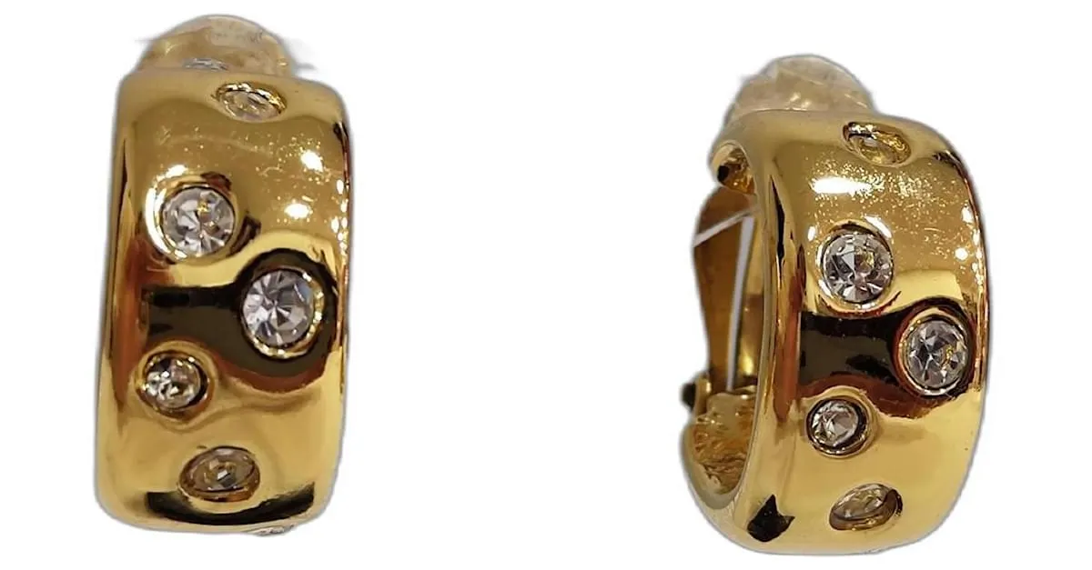 Yves Saint Laurent Aretes Dorado 