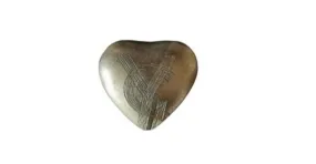 Yves Saint Laurent Broche corazón YSL Plata 